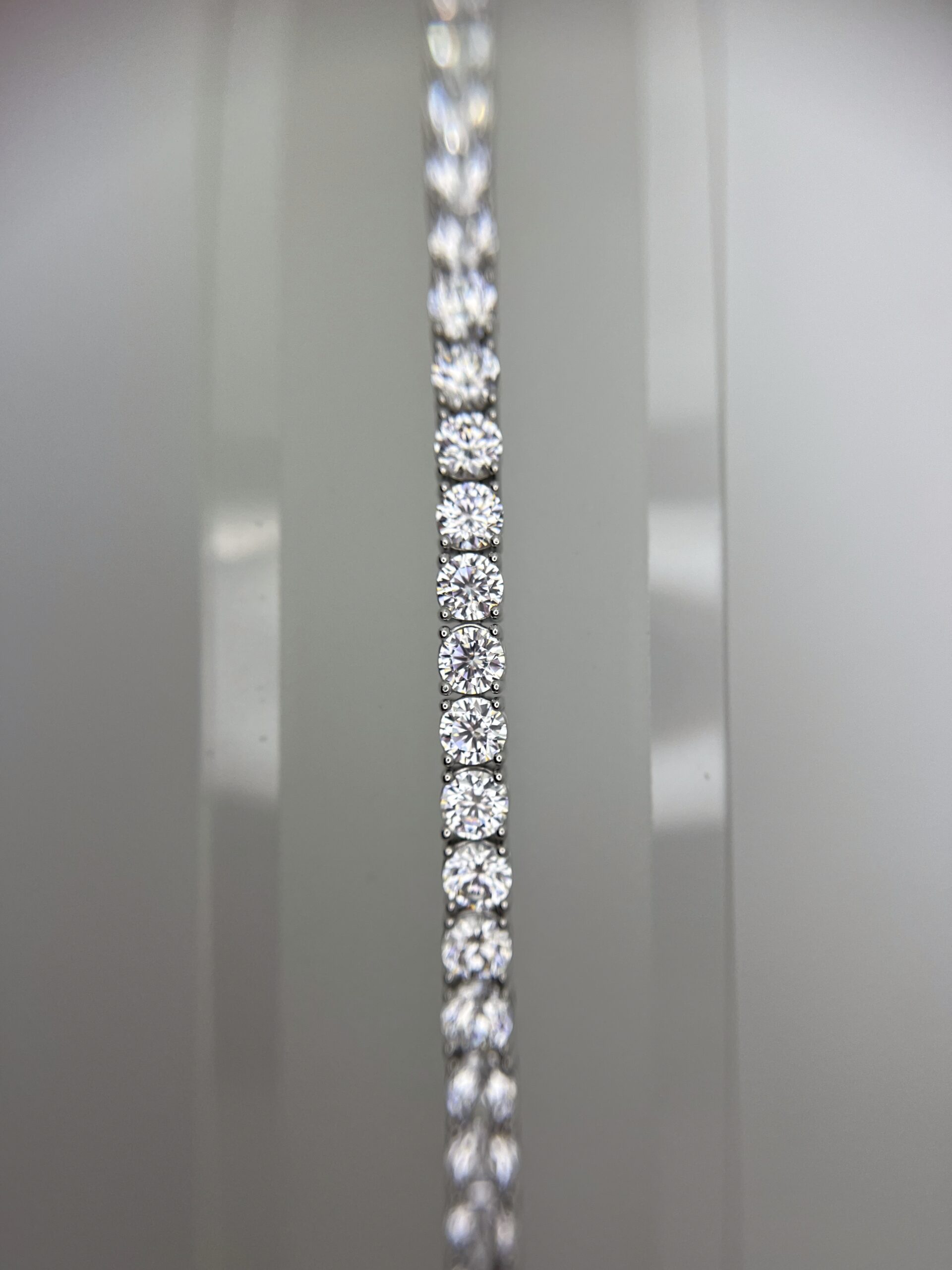 4mm AAA CZ Classic Tennis Bracelet with Lock Clasp