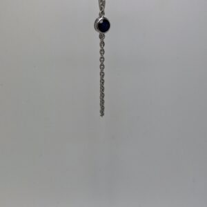 Single Stone Sapphire Bracelet
