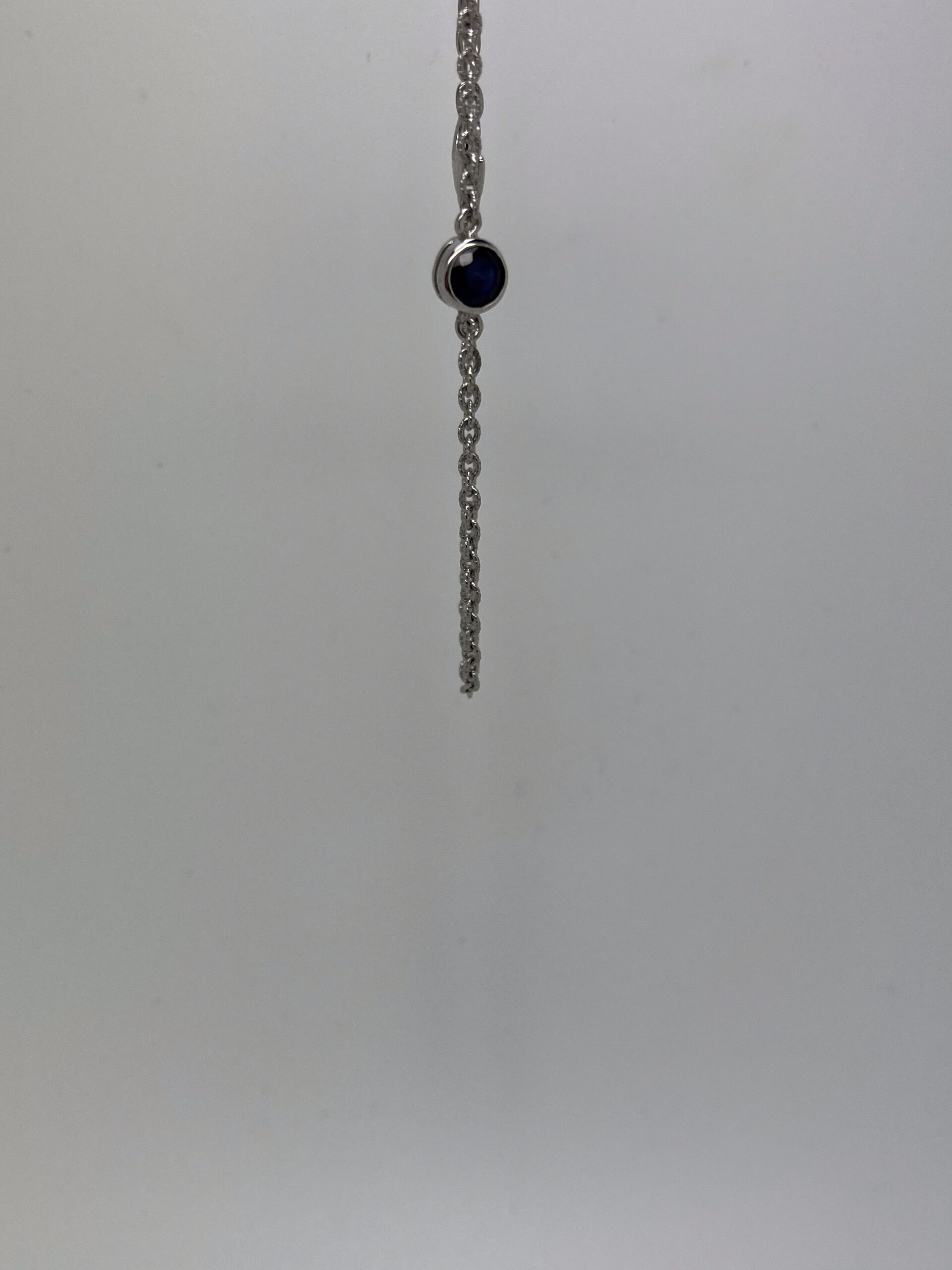 Single Stone Sapphire Bracelet