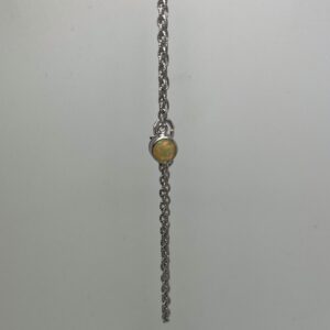 Single Stone Opal Bracelet
