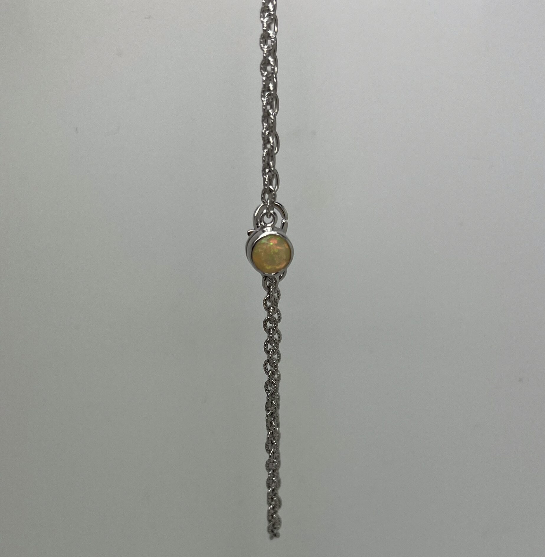 Single Stone Opal Bracelet