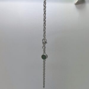 Single Stone Emerald Bracelet