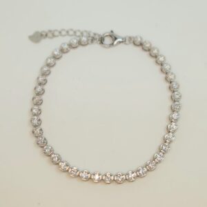 Moissanite tennis bracelet